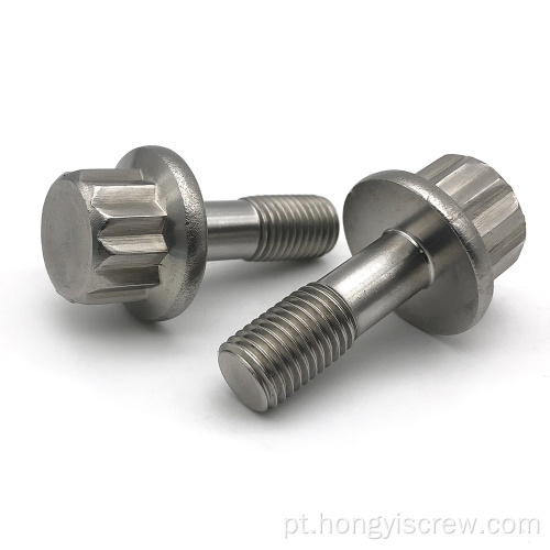 Aço de liga/aço inoxidável 12 pontos Flange Bolt OEM